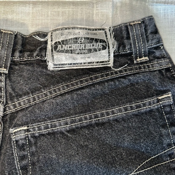 Anker Blue Brand Men’s 32 black denim beyond baggy shorts - Picture 5 of 6